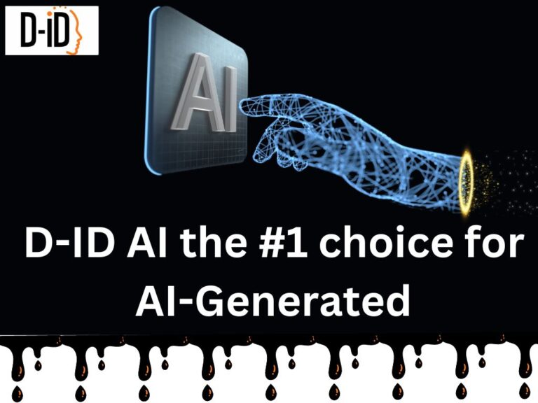 D-ID AI the #1 choice for AI-Generated - AI Upsurge