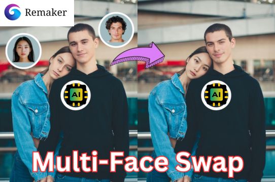 Multi-Face Swap - AI Upsurge 