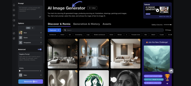 AI Image Generator - Prome Ai Feautures